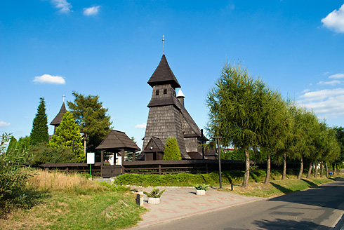 Kościół w Palowicach latem, fot. Łukasz Malcharek