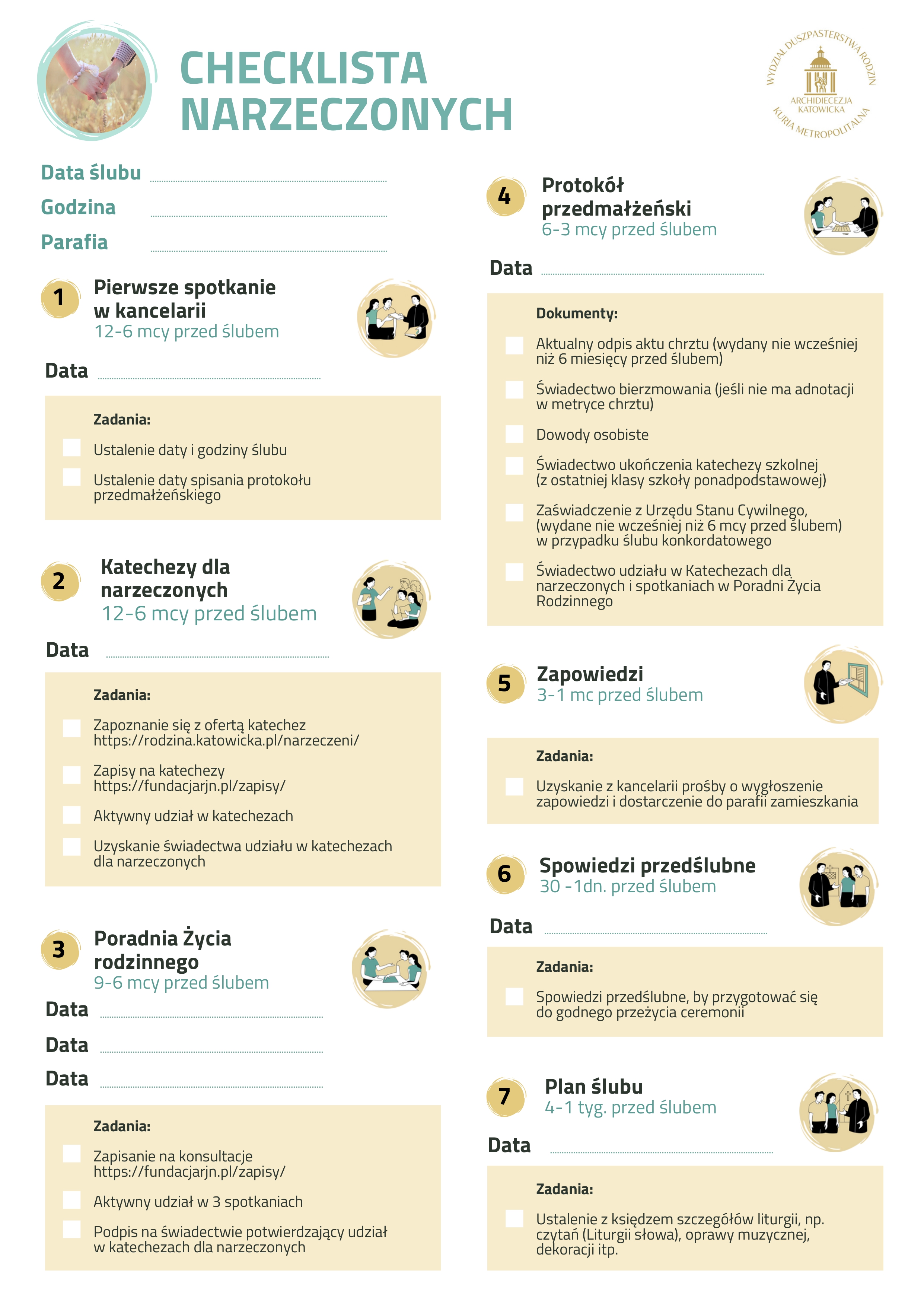 Checklista Narzeczonych